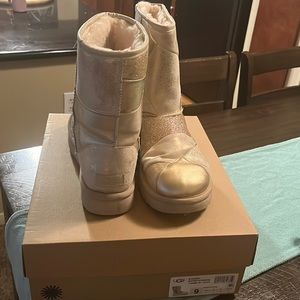 Gold UGG Boots!
